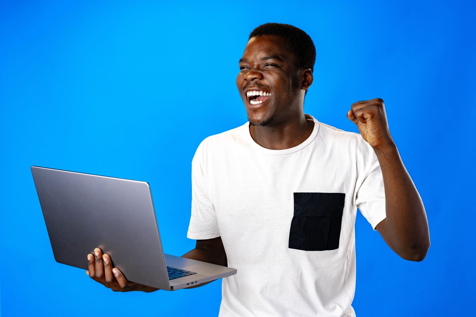 Happy Kaapo user celebrating successful transaction