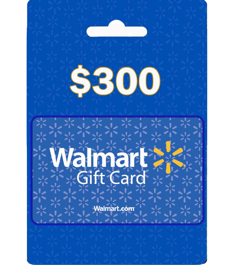 Walmart gift card